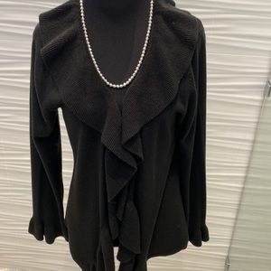 Lovely Ruffled Hip Length Sweater